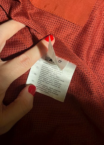 Kırmızı Fermuarlı outdoor Kadın Yelek - Görsel 8