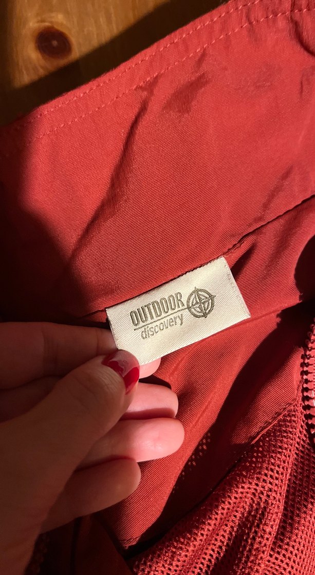 Kırmızı Fermuarlı outdoor Kadın Yelek - Görsel 3