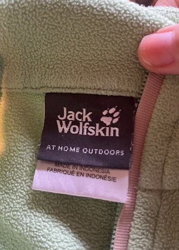 Kadın Polar Yarım Fermuarlı Sweatshirt orijinal Jack Wolfskin - Görsel 3