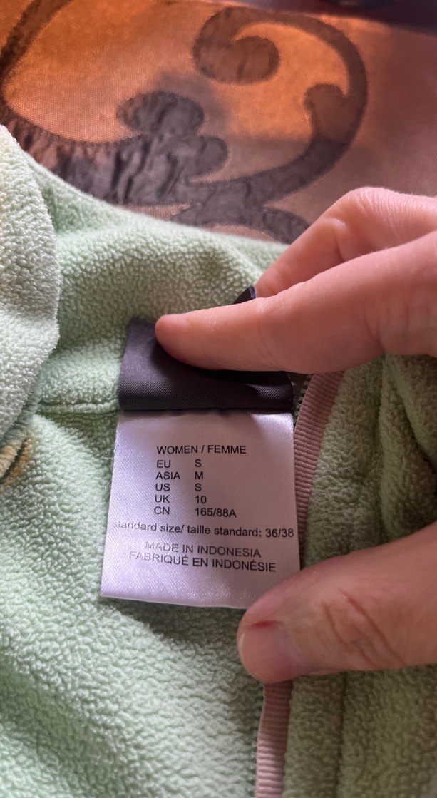 Kadın Polar Yarım Fermuarlı Sweatshirt orijinal Jack Wolfskin - Görsel 4