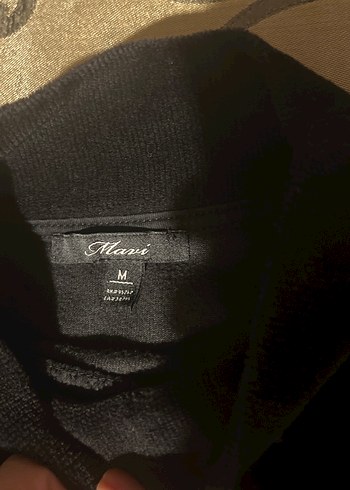 Kadın Siyah polar Uzun Kollu Bluz, Mavi Jeans - Görsel 4