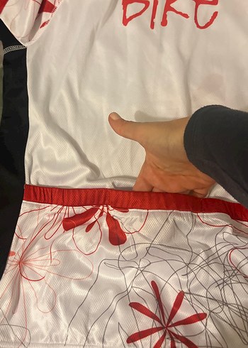 Kadın Beyaz Kısa Kollu Baskılı Spor Tişört - Görsel 9