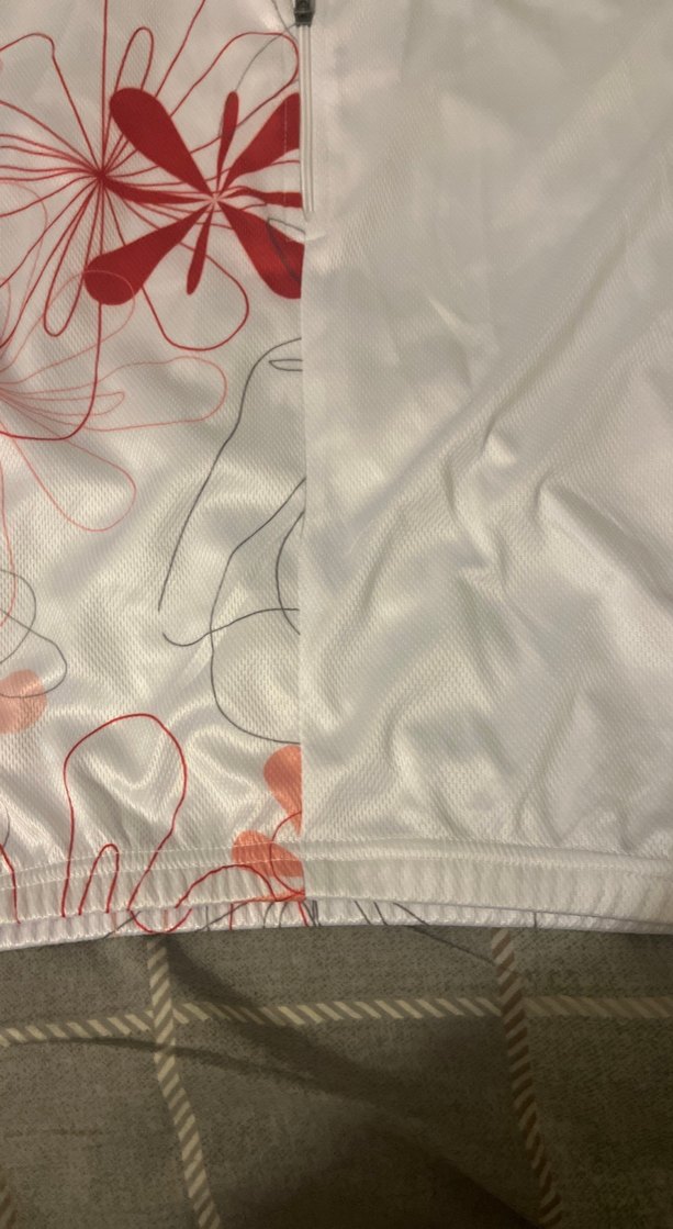 Kadın Beyaz Kısa Kollu Baskılı Spor Tişört - Görsel 4