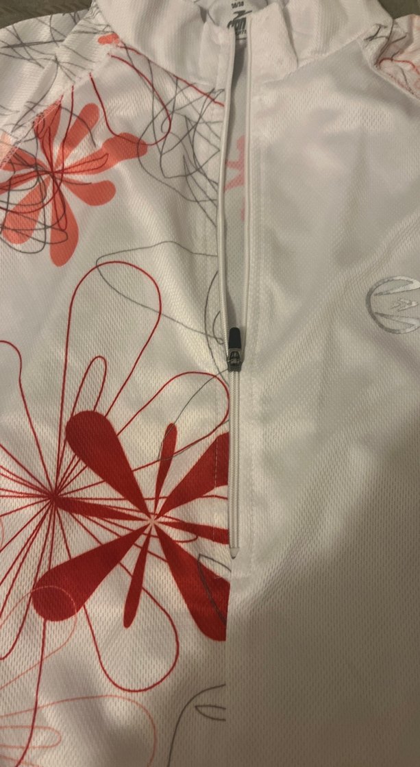 Kadın Beyaz Kısa Kollu Baskılı Spor Tişört - Görsel 5