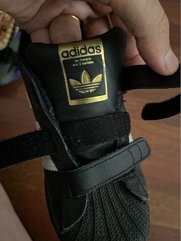 34 Beden siyah Renk Adidas çocuk unisex orijinal spor ayakkabı(34)