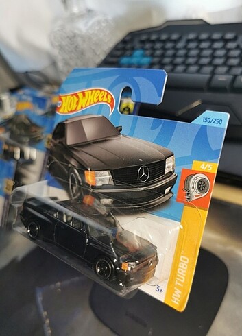  Hot Wheels 89' Mercedes Benz 560 SEC AMG