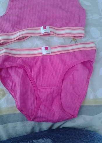 Pembe Çocuk İç Giyim Takımı - Görsel 3