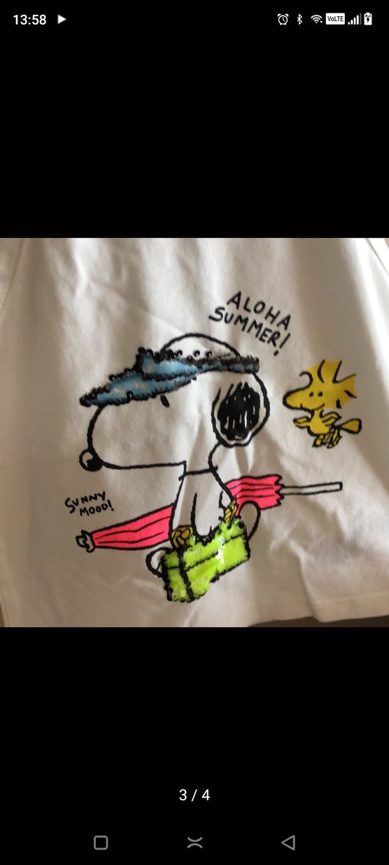 Baskılı Beyaz Çocuk Atlet - Görsel 2