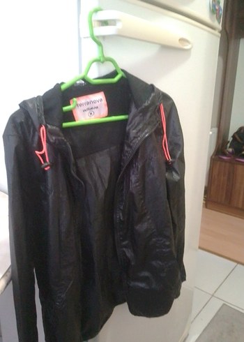 Siyah Parlak Kadın Midi Ceket - Görsel 3