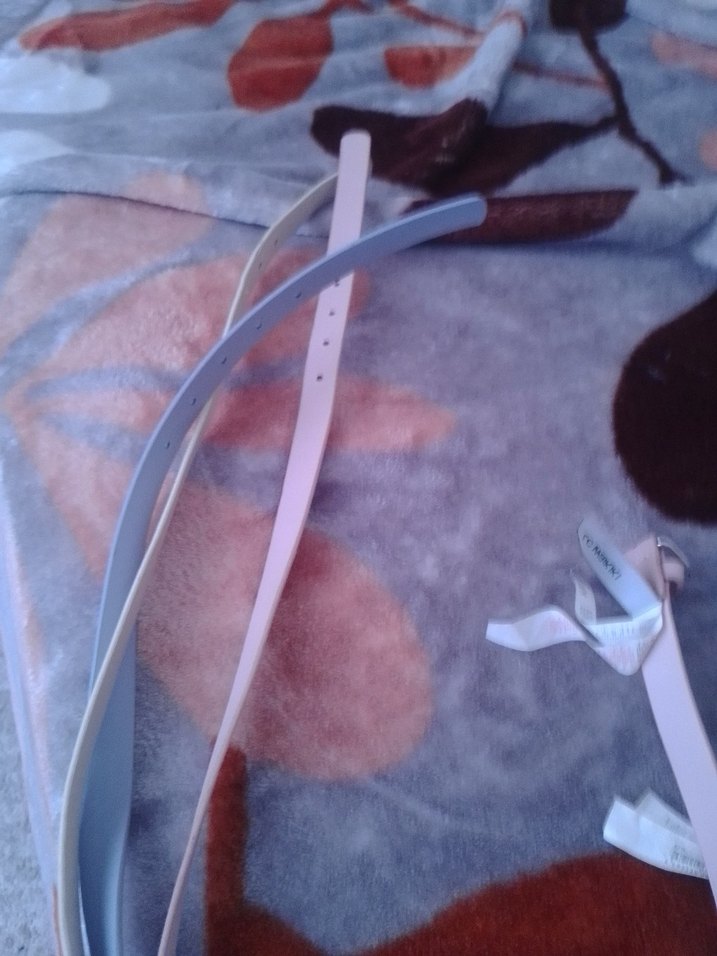 Pastel Renkli Kadın Kemeri ve Kurdele Detayı - Görsel 2