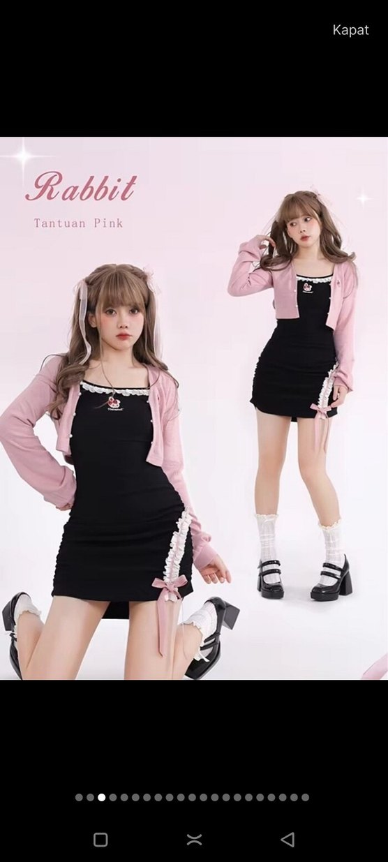 Dantel Detaylı Straplez Mini Siyah Elbise - Görsel 2