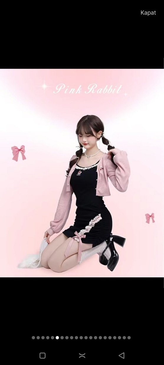 Dantel Detaylı Straplez Mini Siyah Elbise - Görsel 4