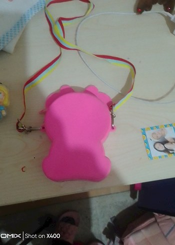 Renkli Pembe Minnie Mouse Çocuk Çantası - Görsel 2