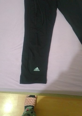Siyah Kemerli Kadın Adidas tayt - Görsel 2