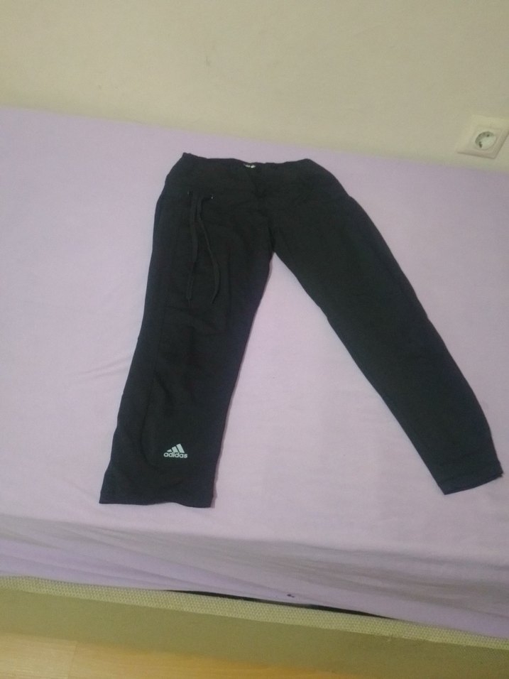 Siyah Kemerli Kadın Adidas tayt - Görsel 3