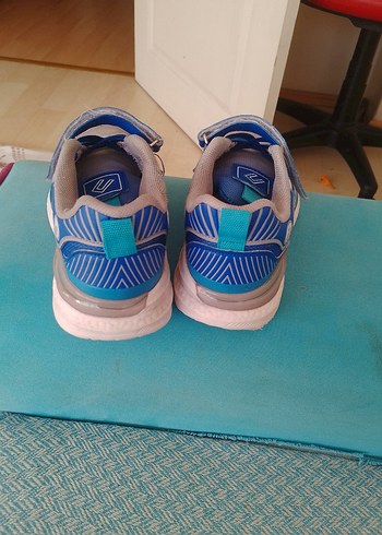 Gri Mavi Erkek Çocuk Bağcıklı voleybol ayakkabısı - Görsel 5