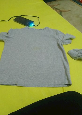 LC Waikiki Gri Erkek Çocuk Tişörtü - Görsel 3