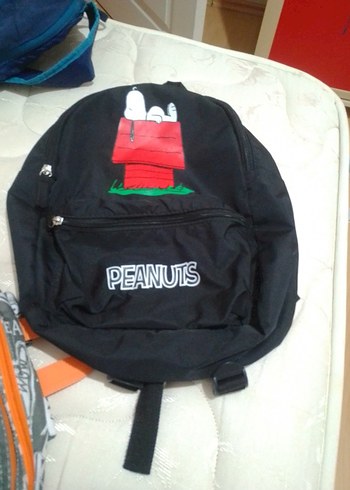 Beden Renk Siyah Peanuts Çocuk Okul Çantası