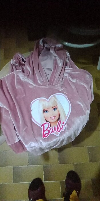 Barbie kadife takım 