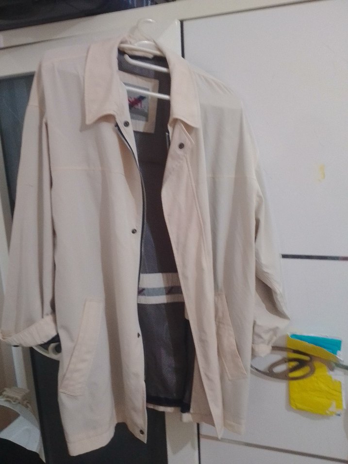 Cep Detaylı  kadın yağmurluk trenc - Görsel 3