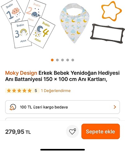 Bebek Anı Battaniyesi