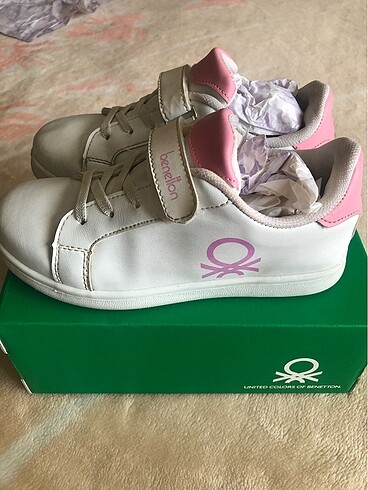 Benetton Kız çocuk spor sneaker
