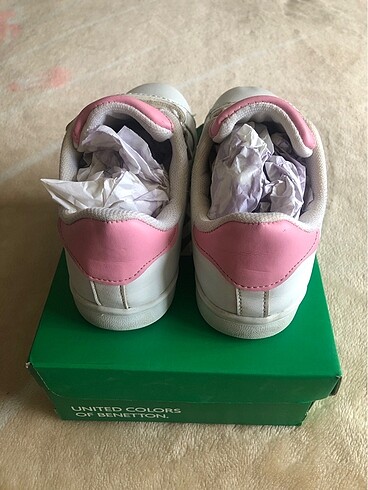 35 Beden beyaz Renk Kız çocuk spor sneaker