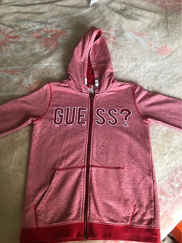 Guess Unisex fermuarlı sweat