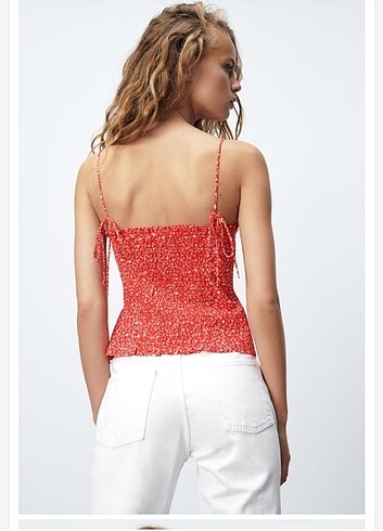 Zara Zara Askılı Top