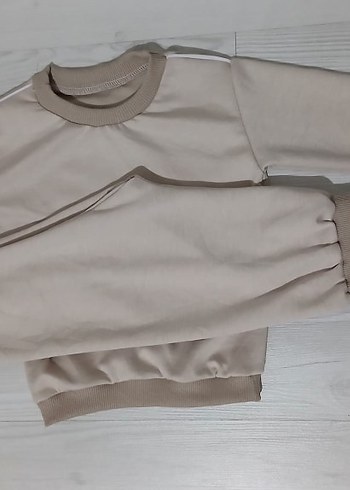 Bej çocuk eşofman takımı - Görsel 2