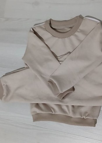 Bej çocuk eşofman takımı - Görsel 3