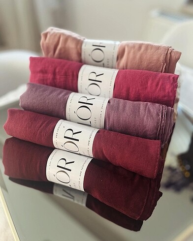 Valorscarf Pamuk Kraş Şal