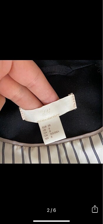 Siyah blazer ceket
