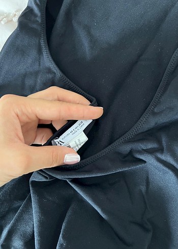 s Beden siyah Renk Zara Sırtı Açık Body