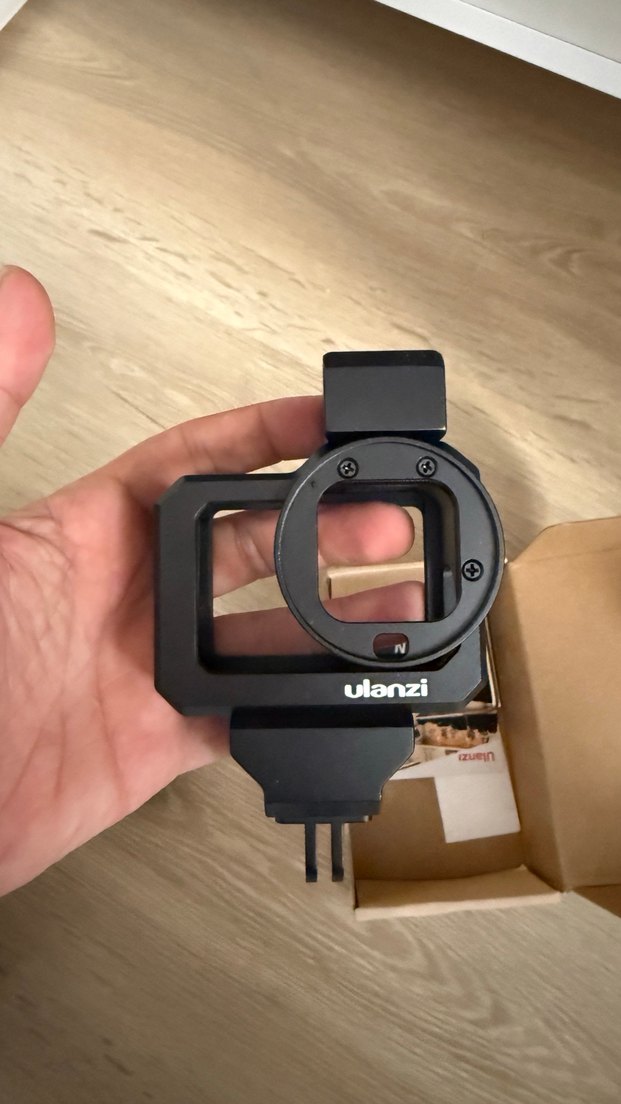 Ulanzi Siyah Aksiyon Kamera Koruyucu Kasa - Görsel 2