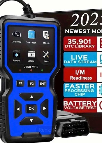 OBDII V519 Araç Arıza Tespit Cihazı - Görsel 2