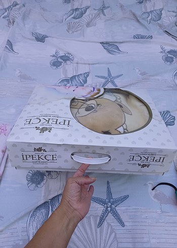 Mavi Baskılı Çocuk Battaniyesi - Görsel 5