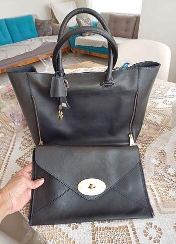 Deri çanta - Görsel 5