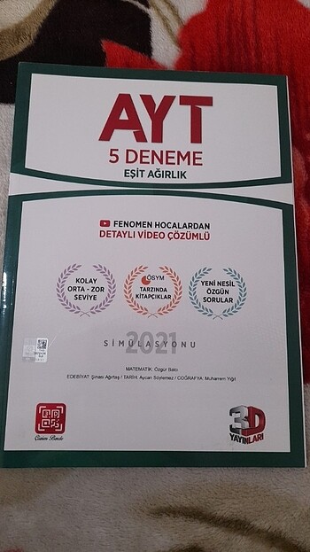 Ayt eşit ağırlık deneme