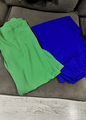 Sarı Bantlı Gri Oversize Denim Jean - Görsel 15