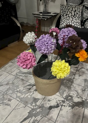 Siyah Dekoratif Yapay Çiçek Seti adet başlayan fiyatlarla - Görsel 4