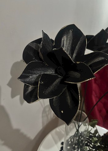 Siyah Dekoratif Yapay Çiçek Seti adet başlayan fiyatlarla - Görsel 2