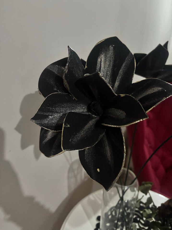 Siyah Dekoratif Yapay Çiçek Seti adet başlayan fiyatlarla - Görsel 2