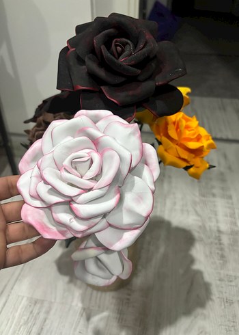 Pastel Renkli Dekoratif Yapay Çiçekler - Görsel 3