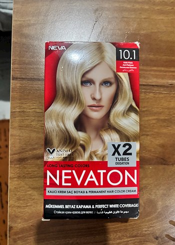 Nevaton 10.1 Kalıcı Saç Boyası - Görsel 2