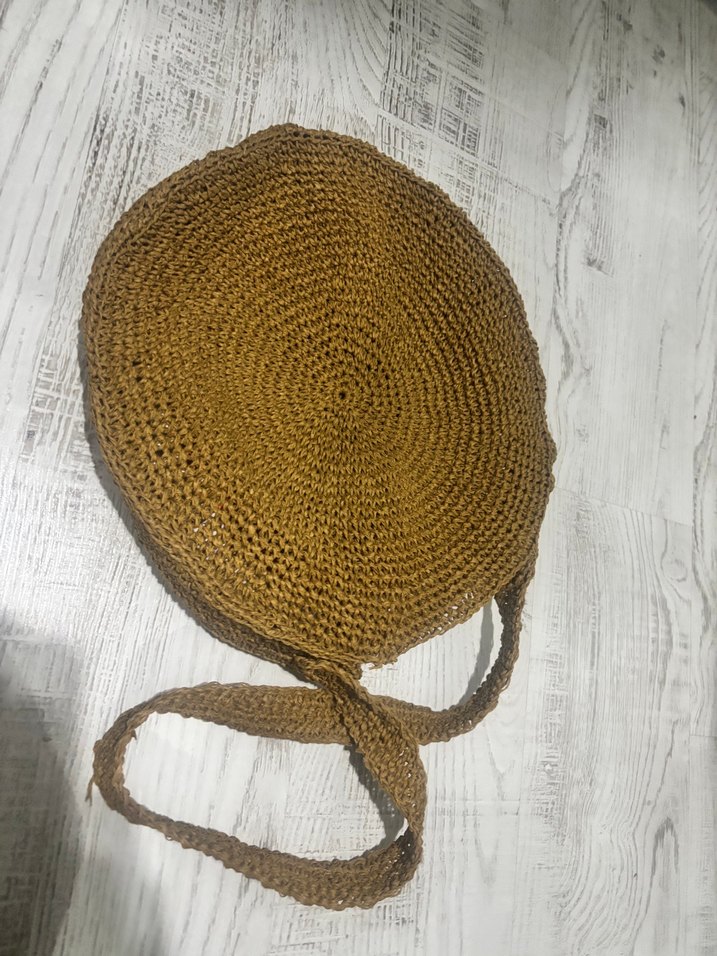 Renkli Örgü Bohem Kadın Çanta - Görsel 5