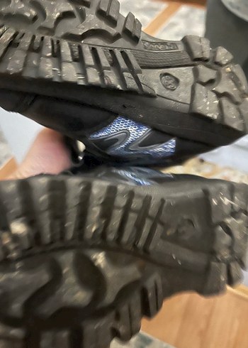 Erkek Çocuk Siyah Kamuflaj Cırtlı Bot - Görsel 3