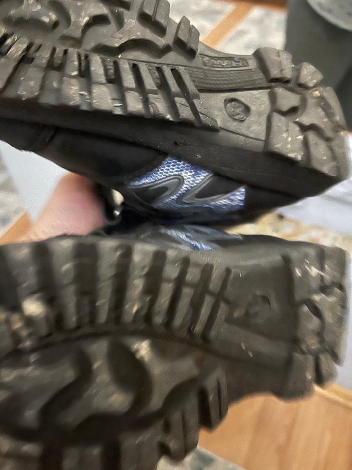 Erkek Çocuk Siyah Kamuflaj Cırtlı Bot - Görsel 3