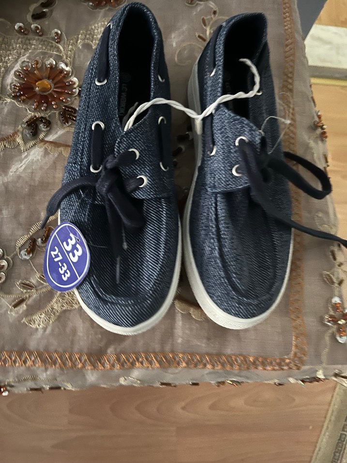 Mavi Gri Erkek Spor Ayakkabı Bağcığı - Görsel 2