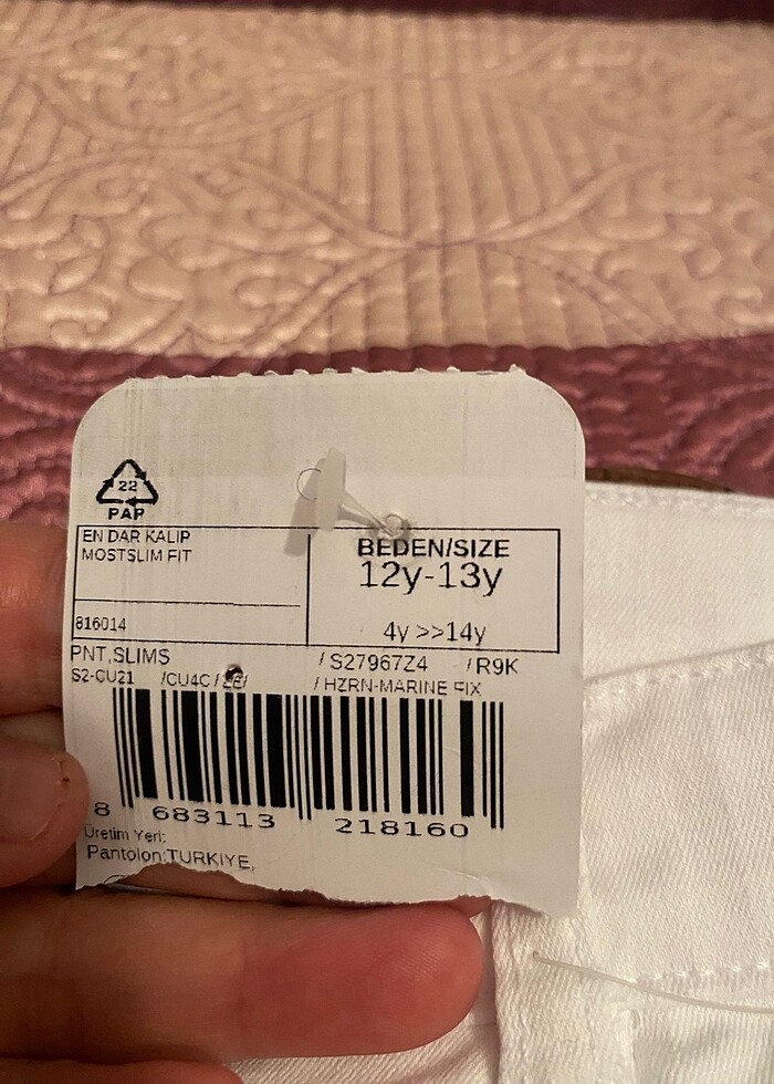 Kız pantolon ları - Görsel 4